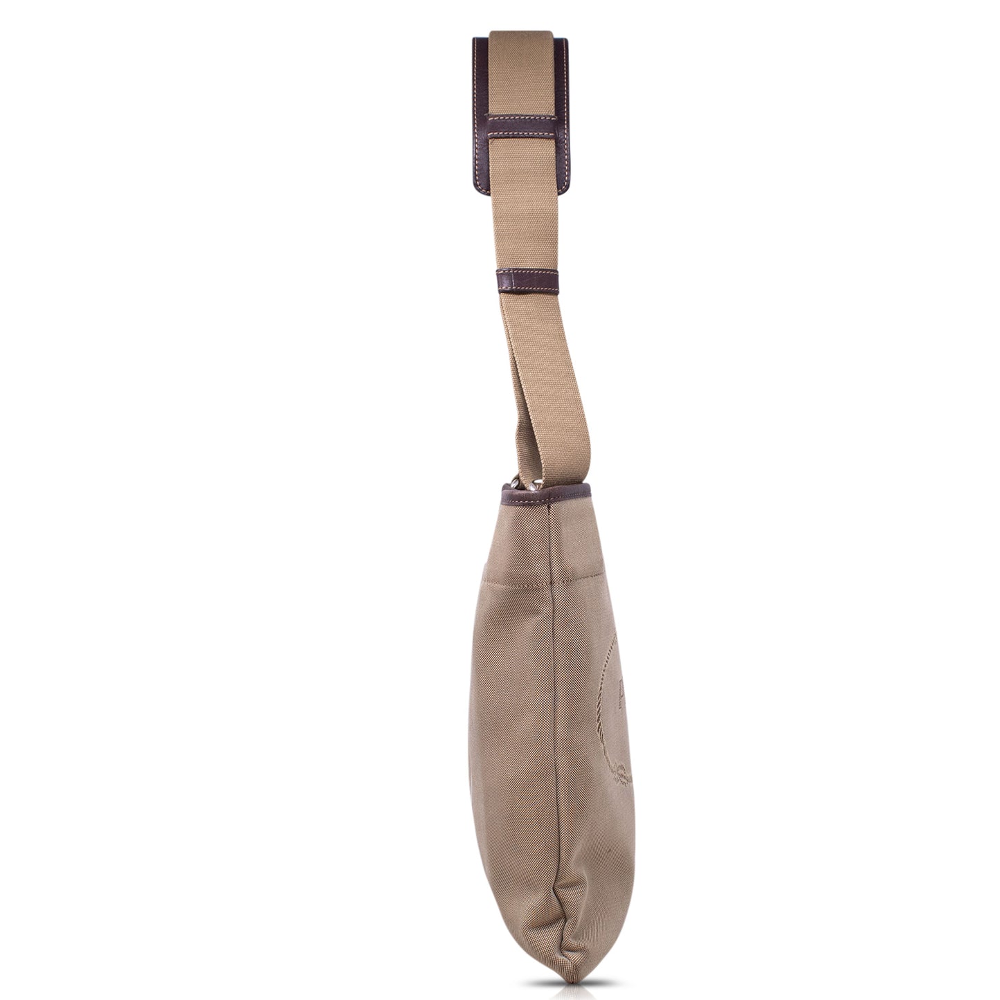 Prada Tracolla Logo Jacquard Canapa