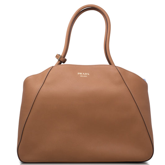 Prada shopping large Caramello