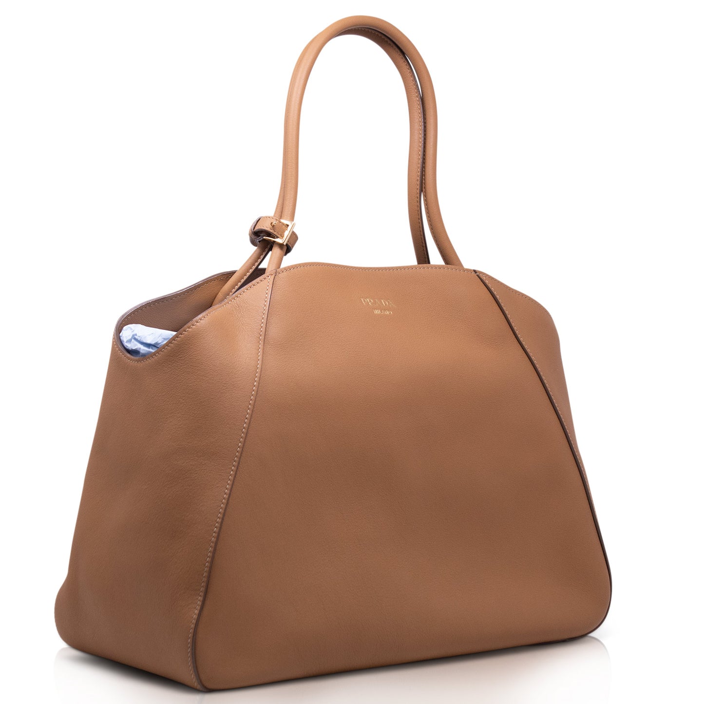 Prada shopping large Caramello