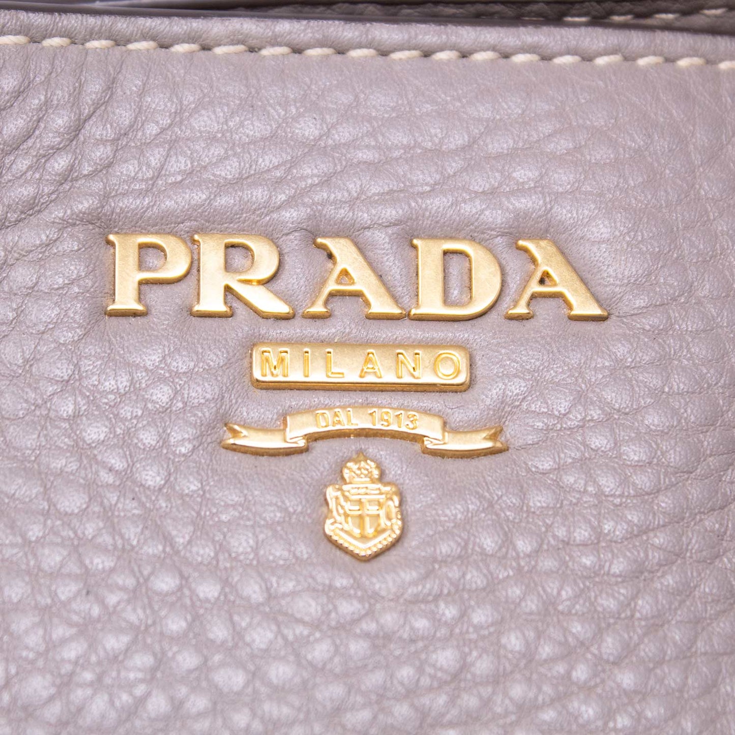 Prada Shopper Pelle Grigia