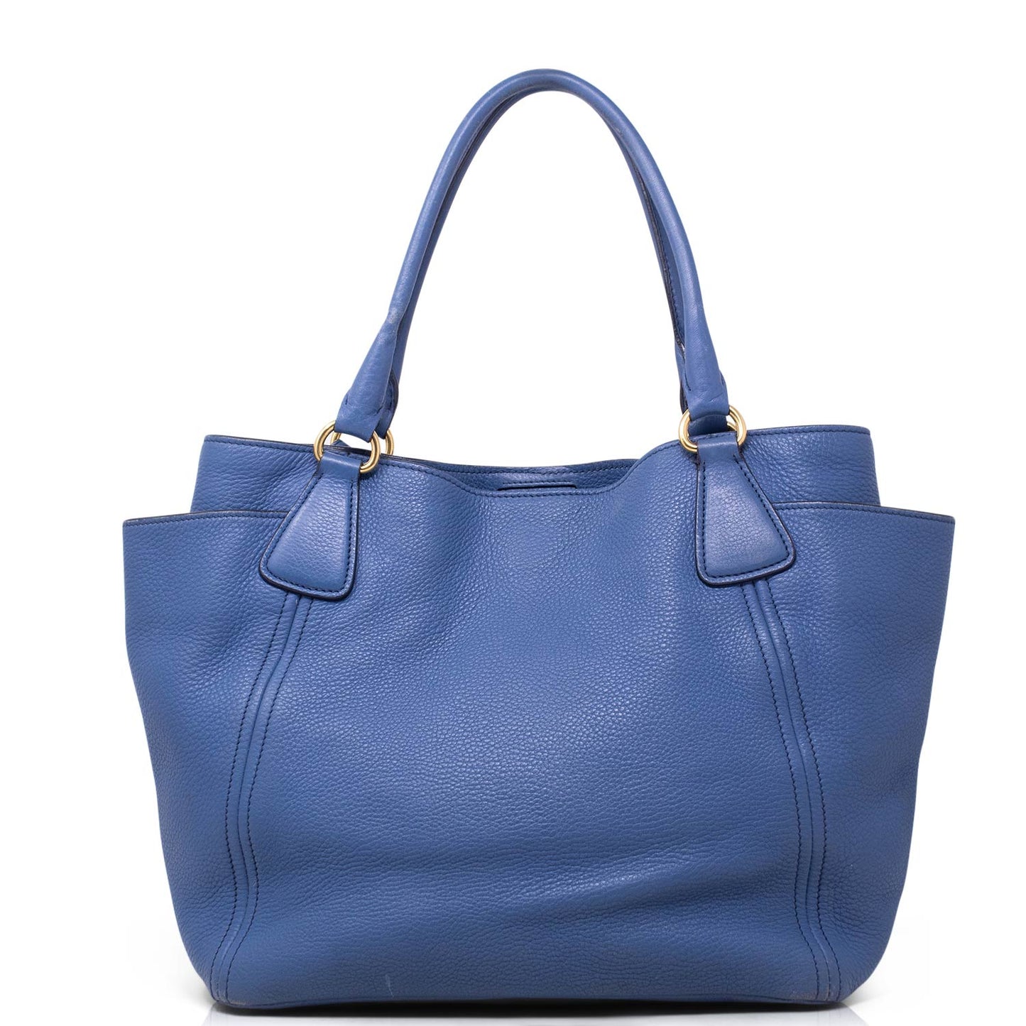 Prada Shopper Pelle Turchese