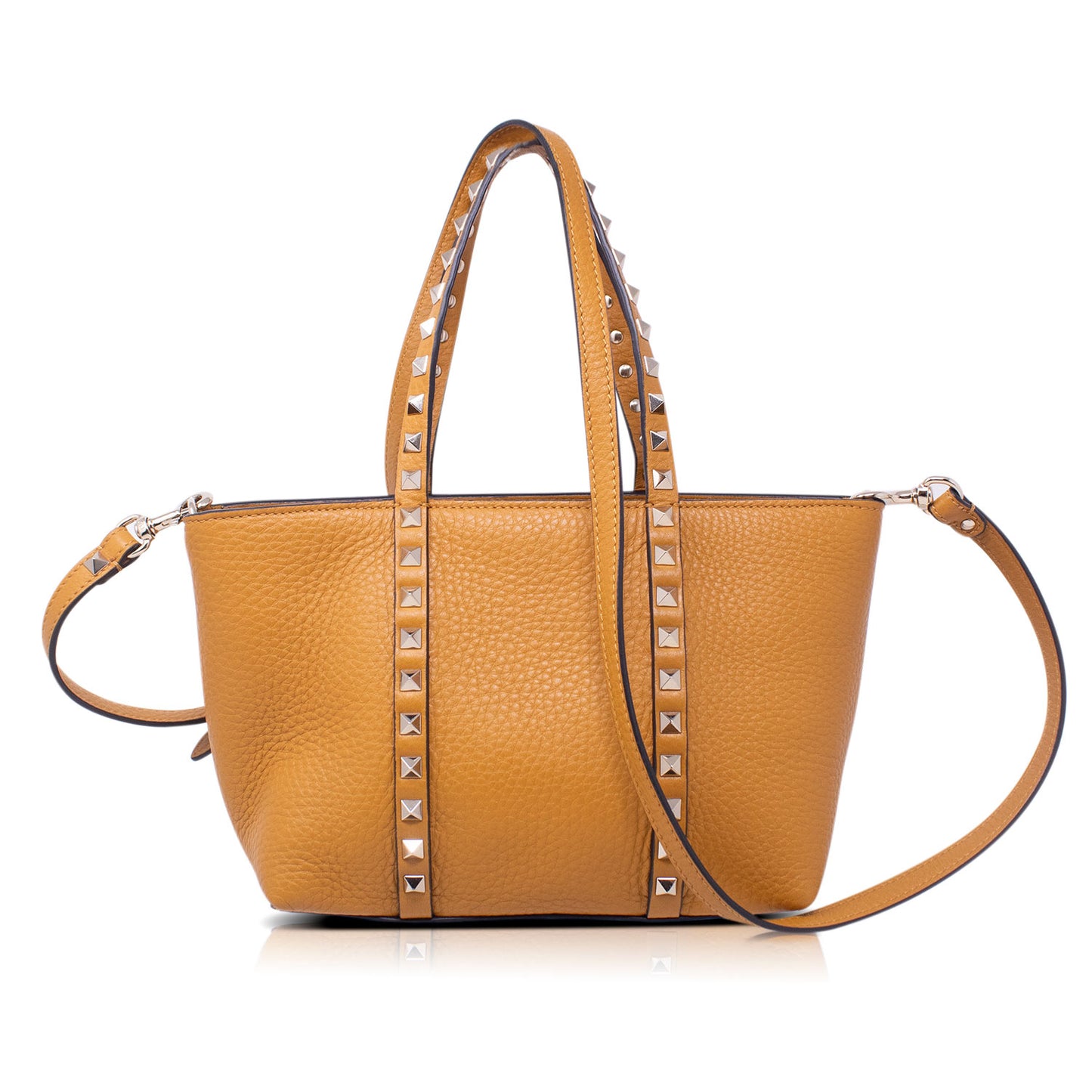 Valentino Borsa Tote Rockstud Marrone