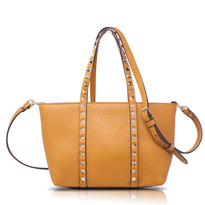 Valentino Borsa Tote Rockstud Marrone