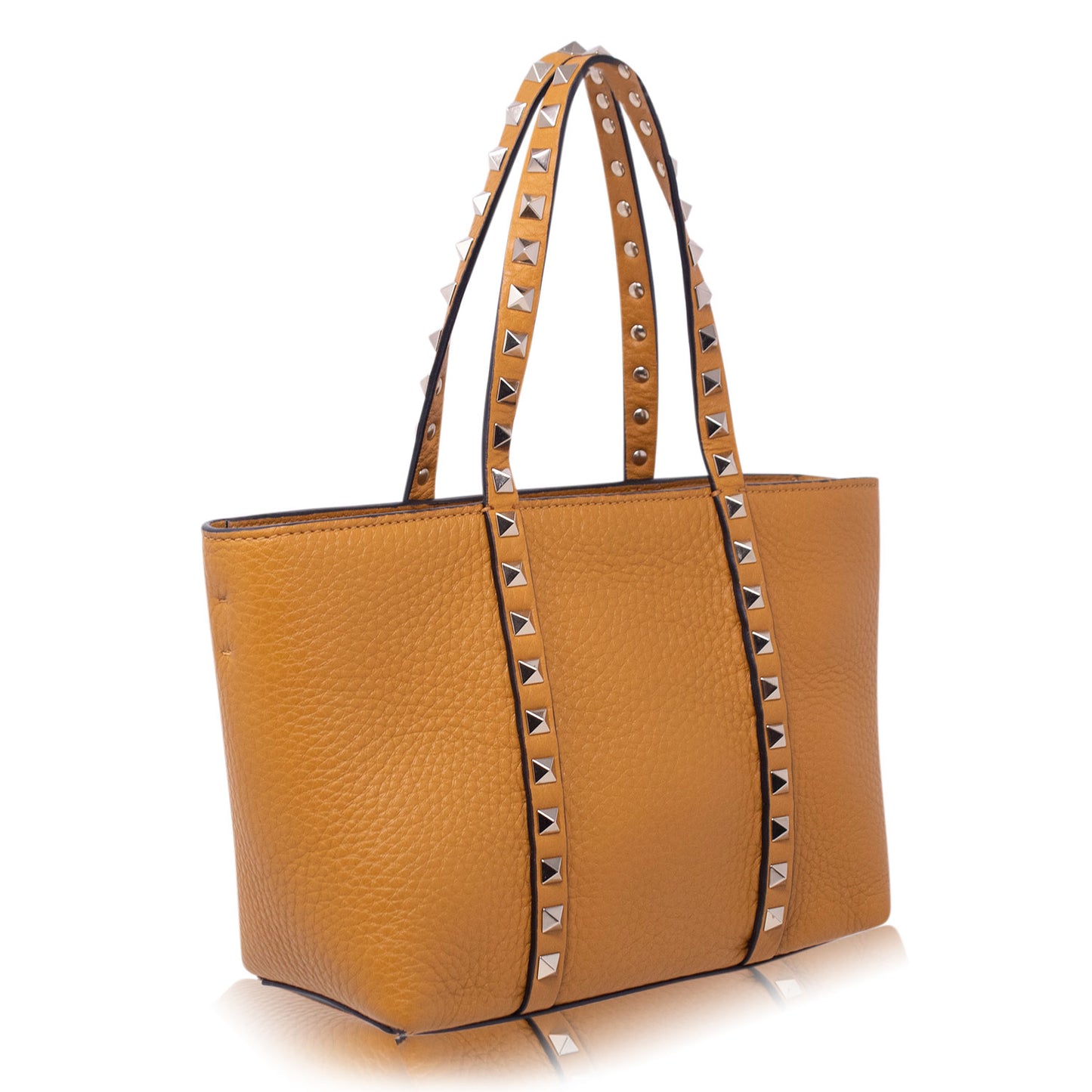 Valentino Borsa Tote Rockstud Marrone