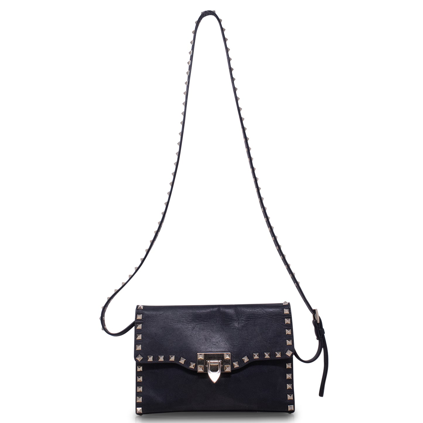 Valentino Rockstud Black Shoulder Bag 