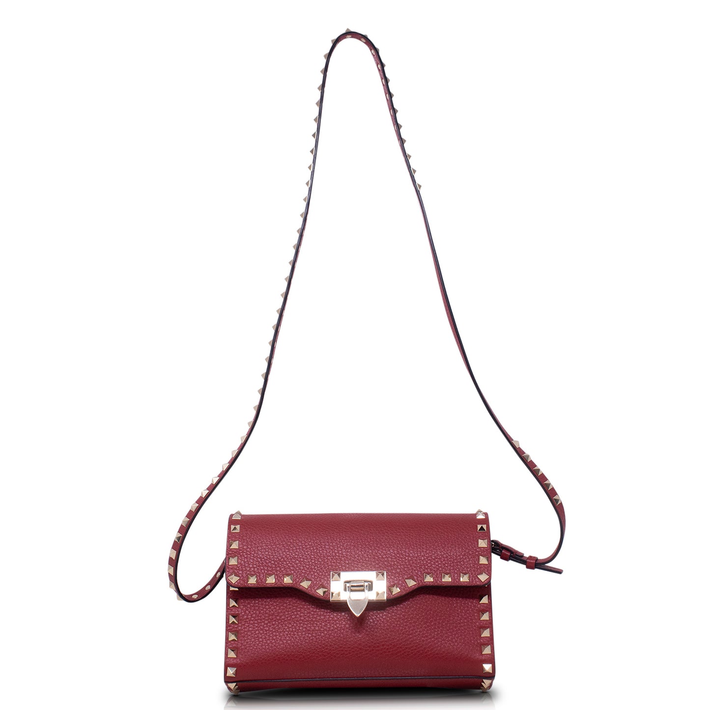 Valentino Rockstud Red Shoulder Bag 