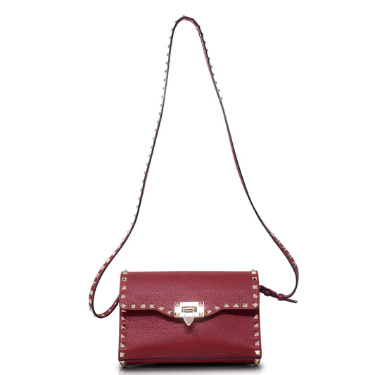 Valentino Rockstud Red Shoulder Bag 