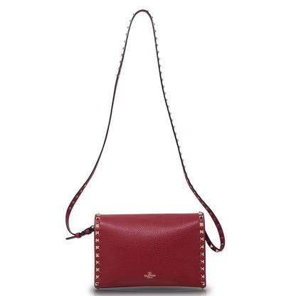 Valentino Rockstud Red Shoulder Bag 