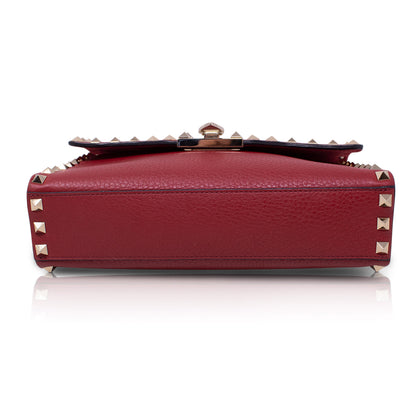 Valentino Rockstud Red Shoulder Bag 