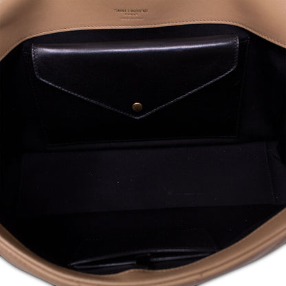 Ysl Loulou Medium Black Leather