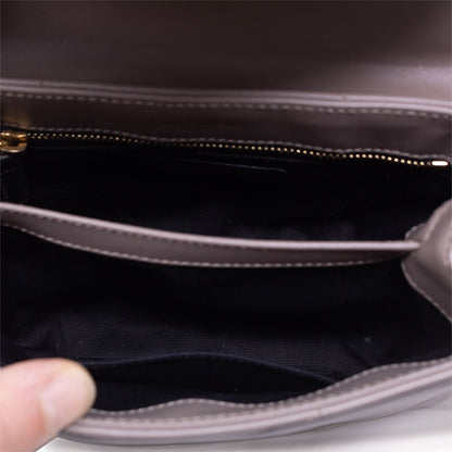 Ysl Loulou Toy Pelle Grigia