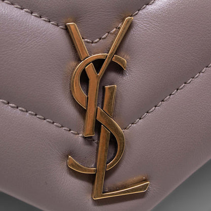 Ysl Loulou Toy Pelle Grigia