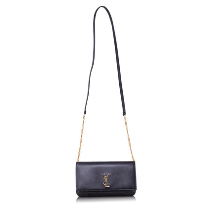 Ysl Loulou Medium Black Leather