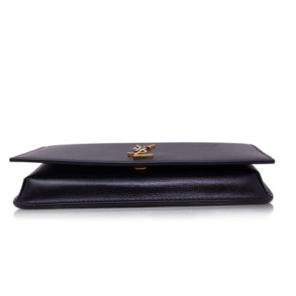 Ysl Loulou Medium Black Leather