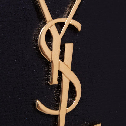 Ysl Loulou Medium Black Leather