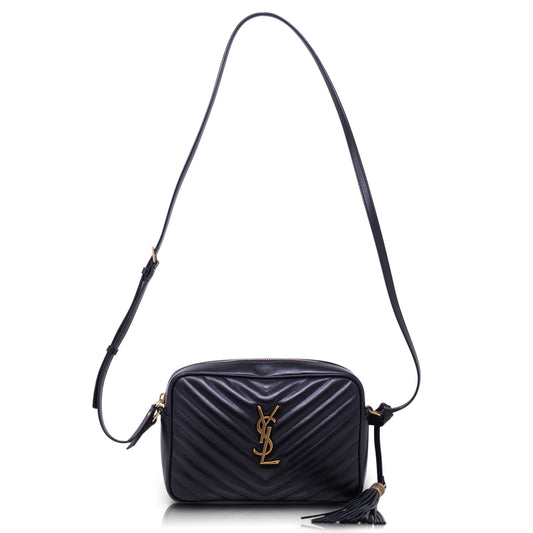 Saint Laurent Camera Bag Lou Pelle Nera