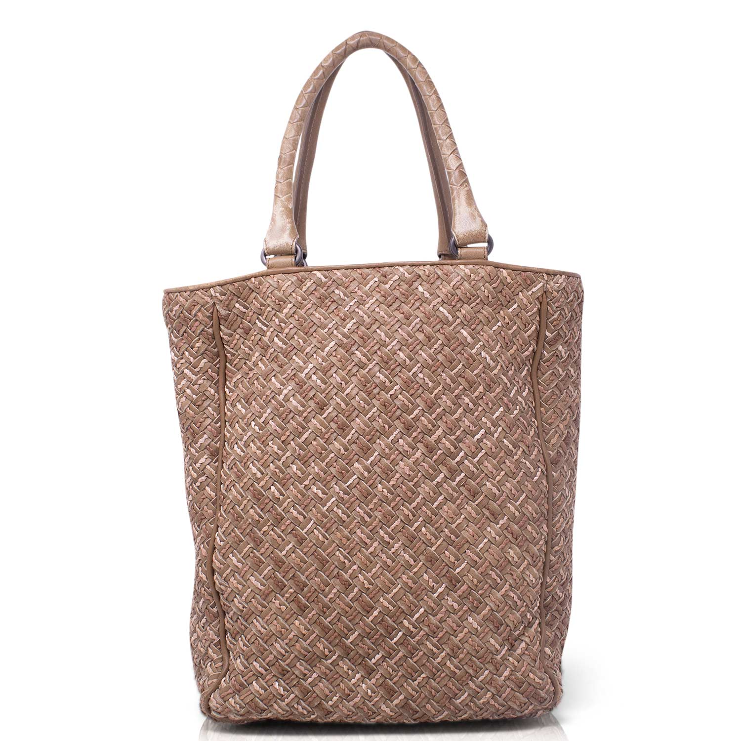 Bottega Veneta Shopper Intrecciato Tessuto e Pelle – Le Chic Vintage