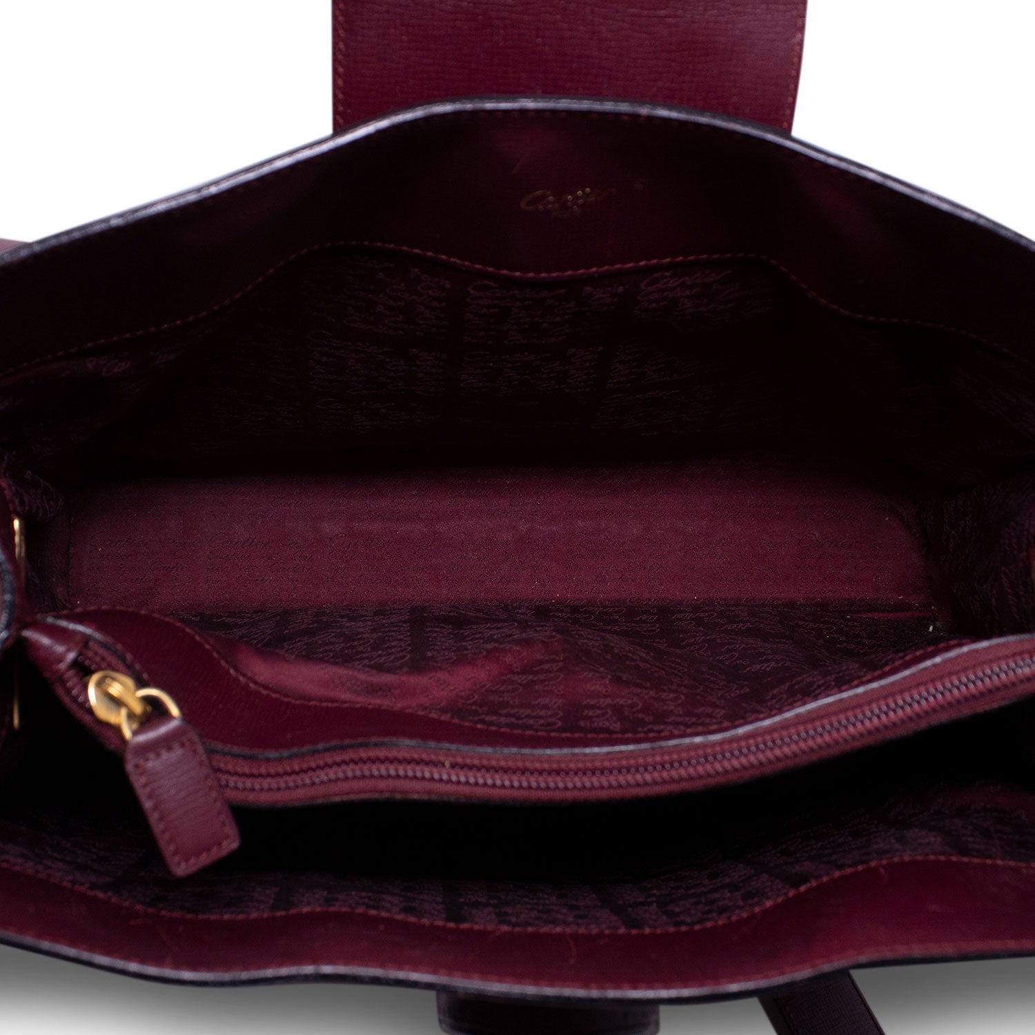 Cartier Shoulder Bag Bordeaux – Le Chic Vintage