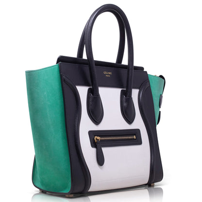 Céline Micro Luggage Tricolor