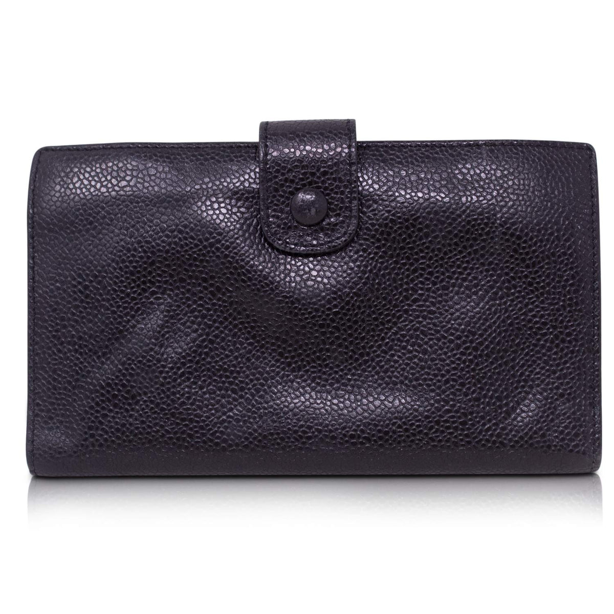 Chanel Portafoglio Timeless Caviar Nero Vintage
