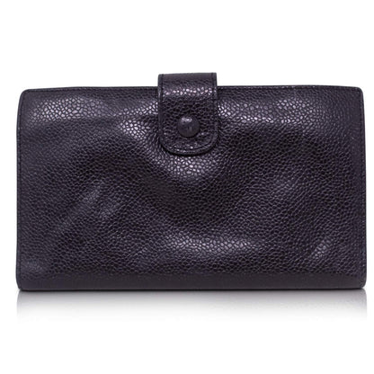Chanel Portafoglio Timeless Caviar Nero Vintage