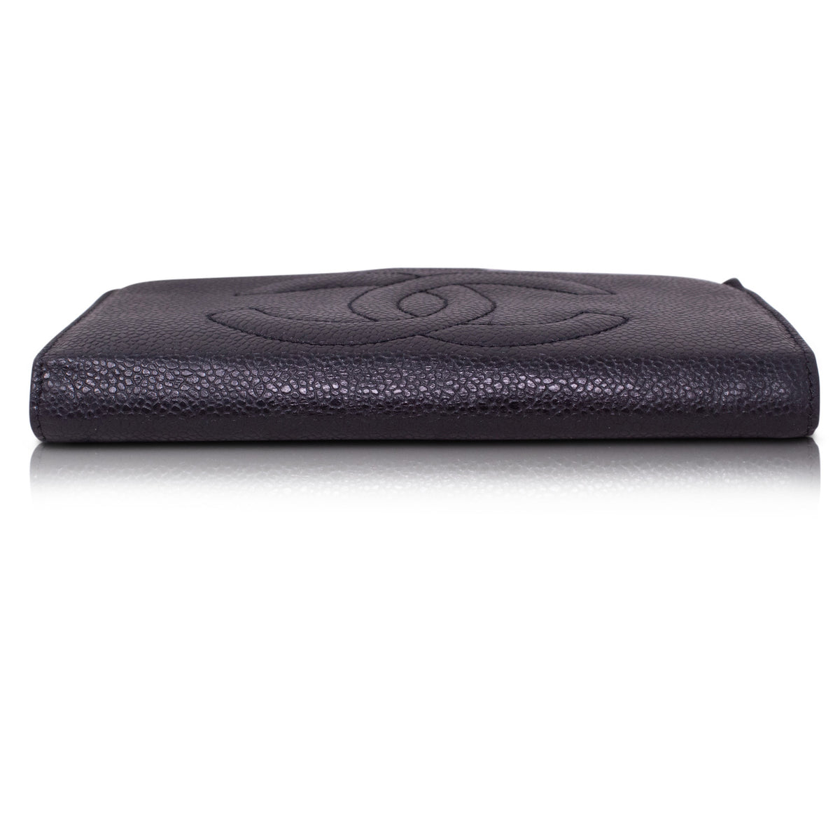 Chanel Portafoglio Timeless Caviar Nero Vintage