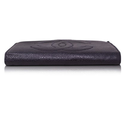 Chanel Portafoglio Timeless Caviar Nero Vintage