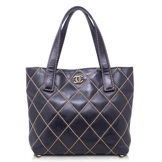 Chanel Tote Surpique Stitch Nera