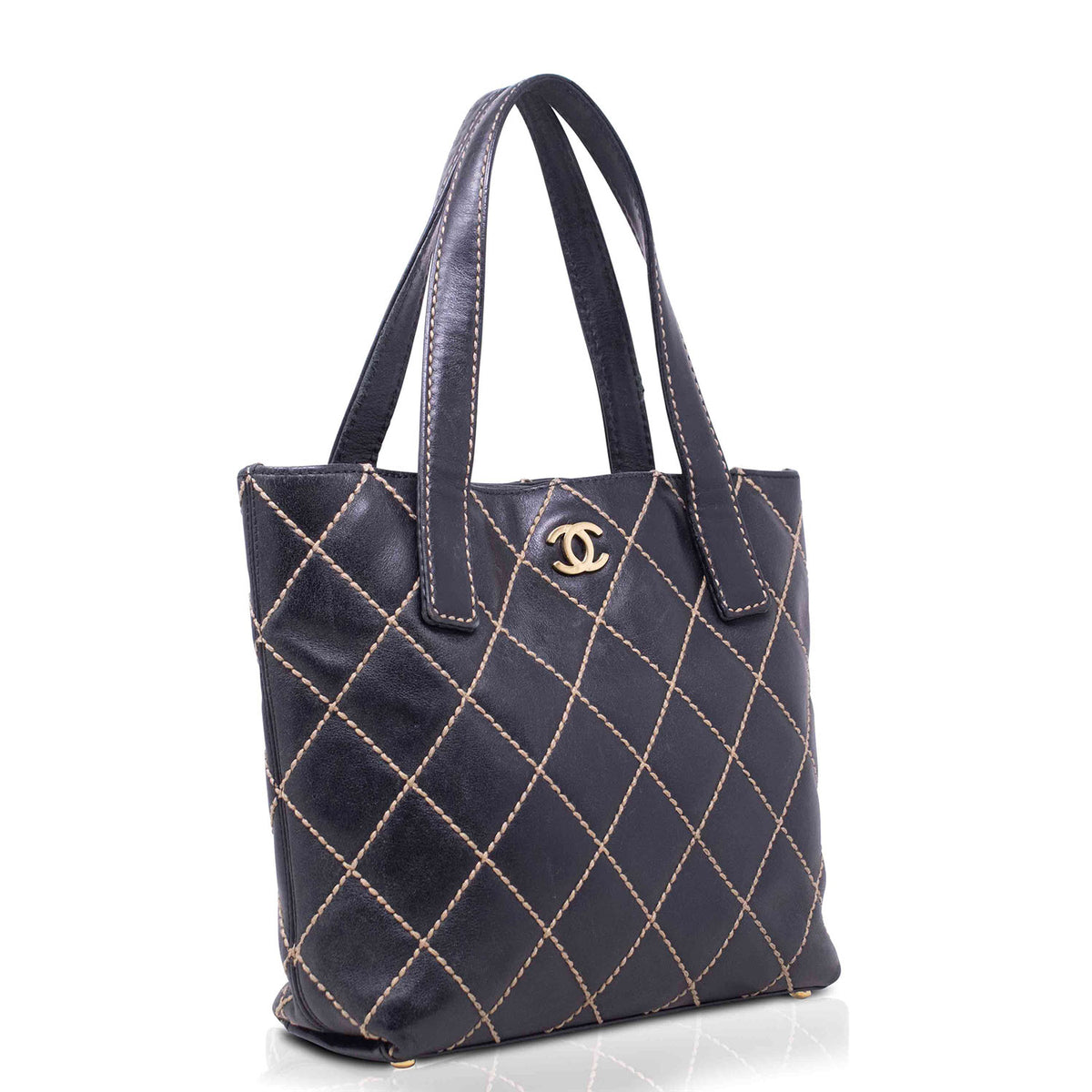 Chanel Tote Surpique Stitch Nera