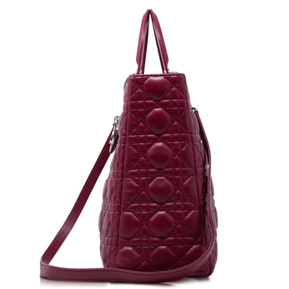 Dior Lady Grande Rossa Cherry Hw Silver