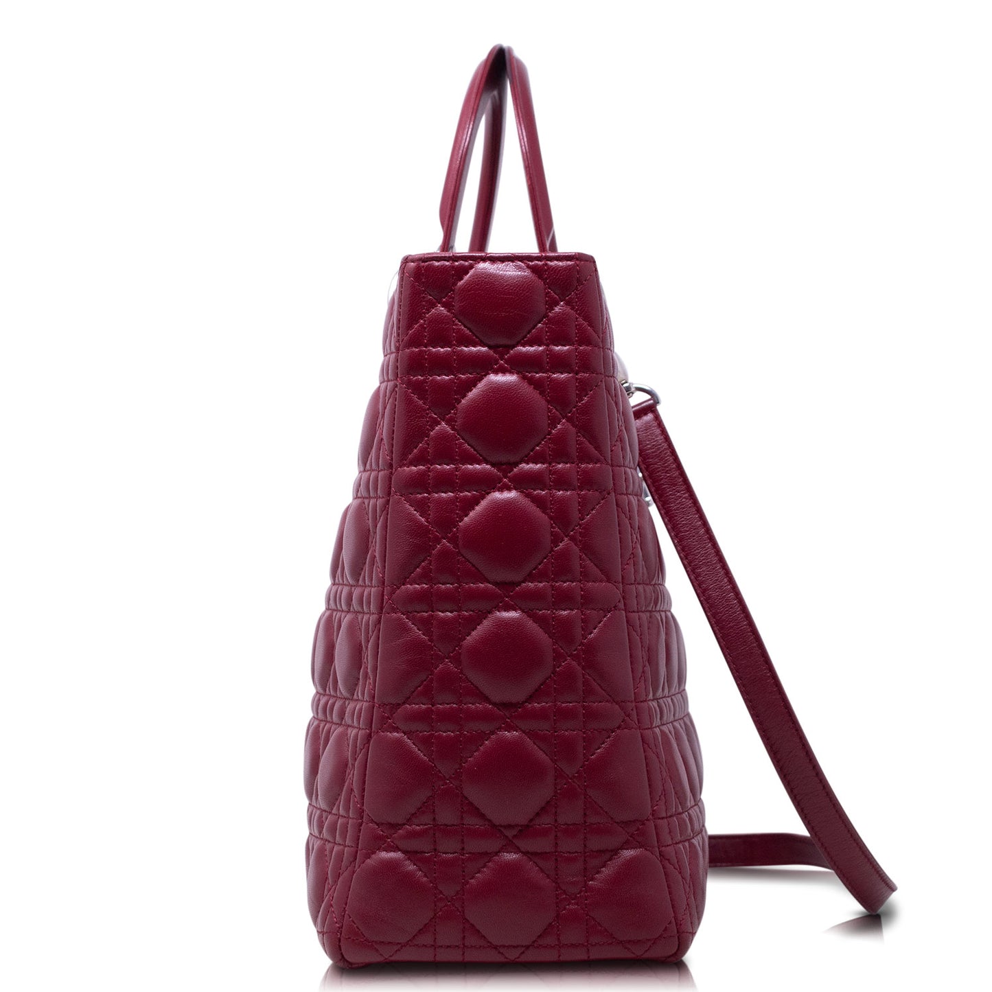 Dior Lady Grande Rossa Cherry Hw Silver