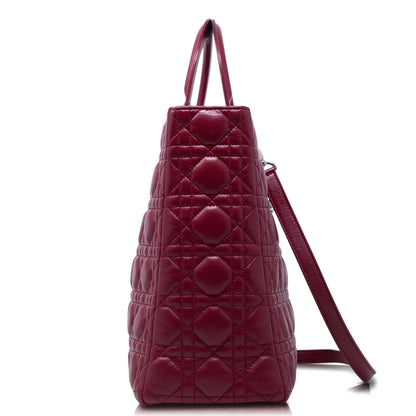 Dior Lady Grande Rossa Cherry Hw Silver