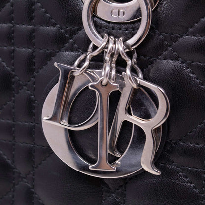 Dior Lady Grande Nera Hw Silver
