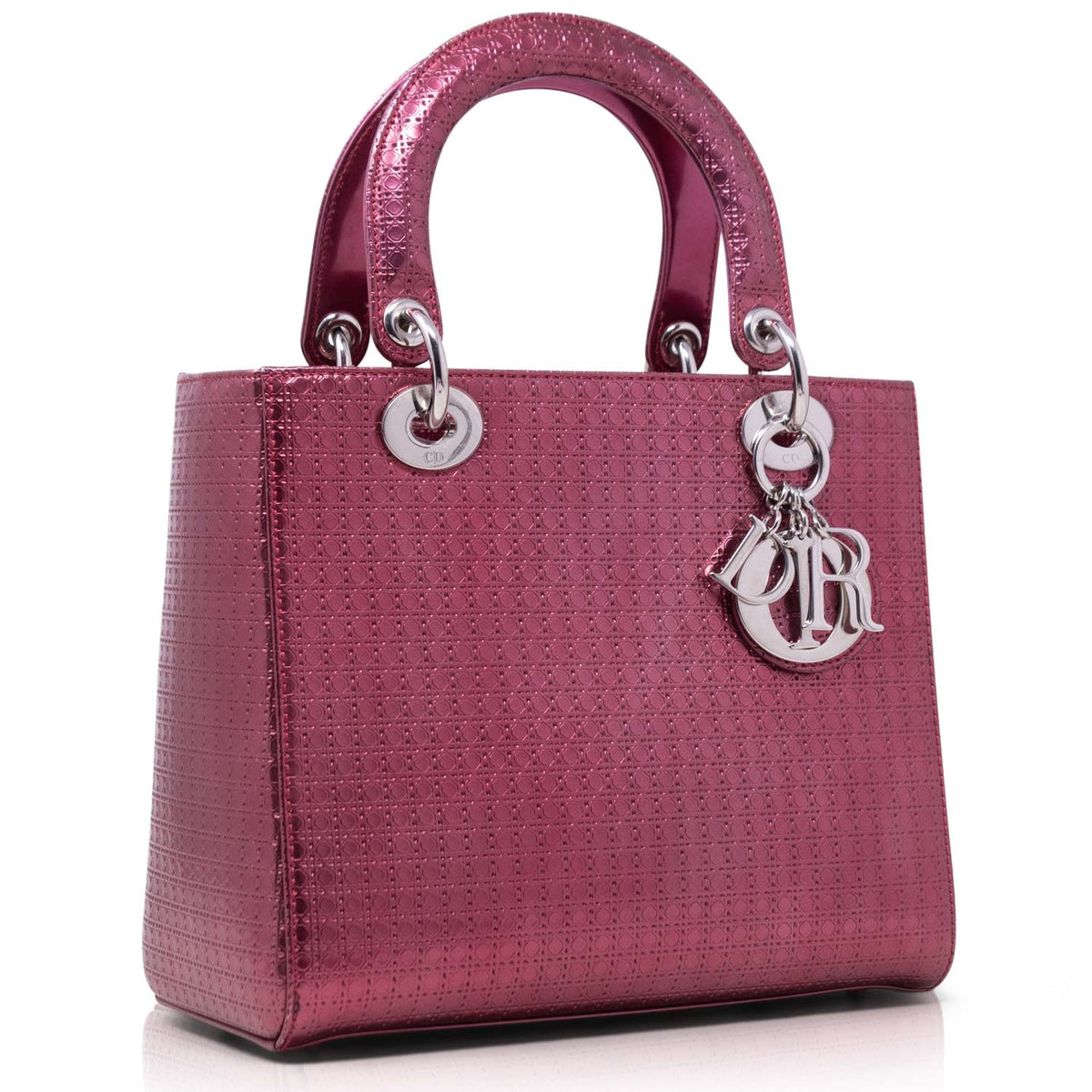 Dior Lady Metalic Hot Pink Media