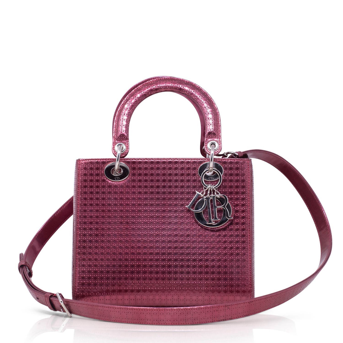 Dior Lady Metalic Hot Pink Media