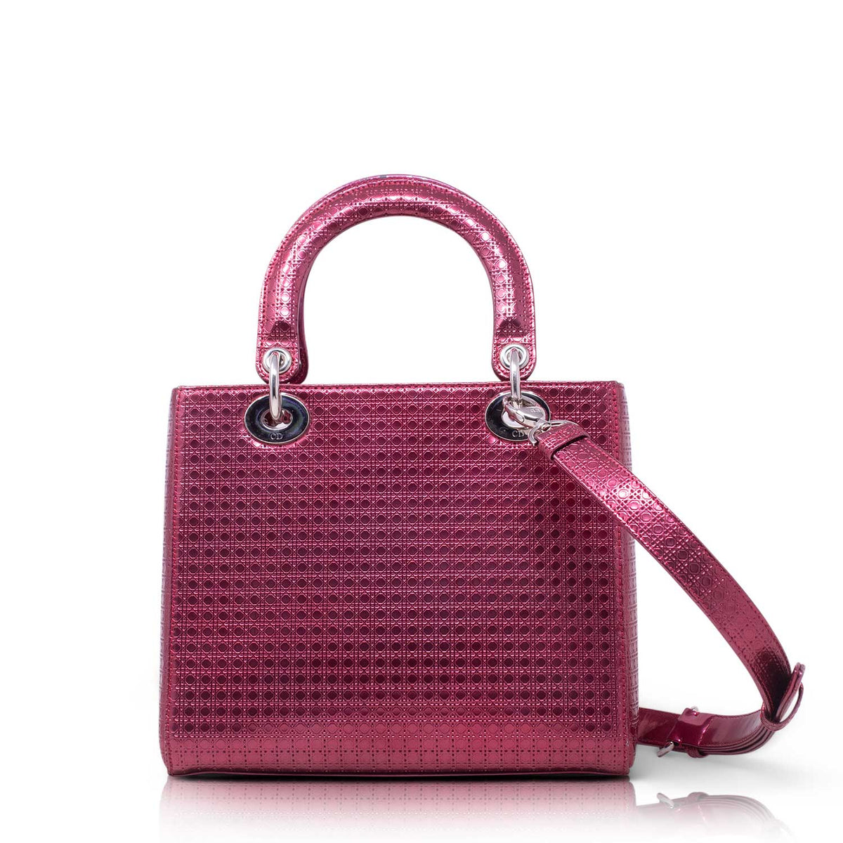 Dior Lady Metalic Hot Pink Media