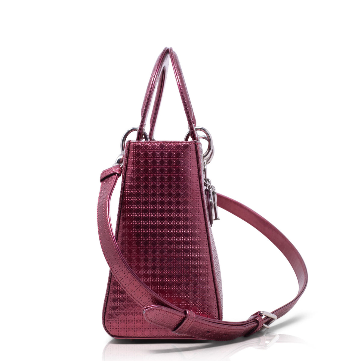 Dior Lady Metalic Hot Pink Media