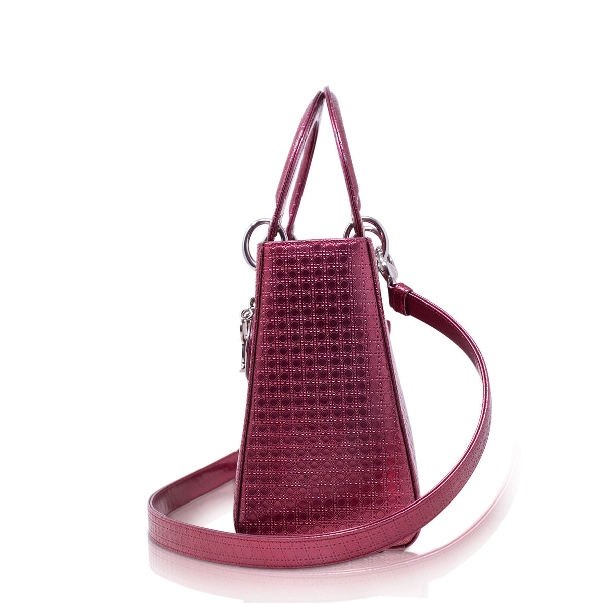 Dior Lady Metalic Hot Pink Media