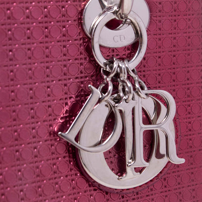 Dior Lady Metalic Hot Pink Media