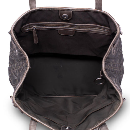 Dior Tote Panarea Tessuto Cannage Grigia