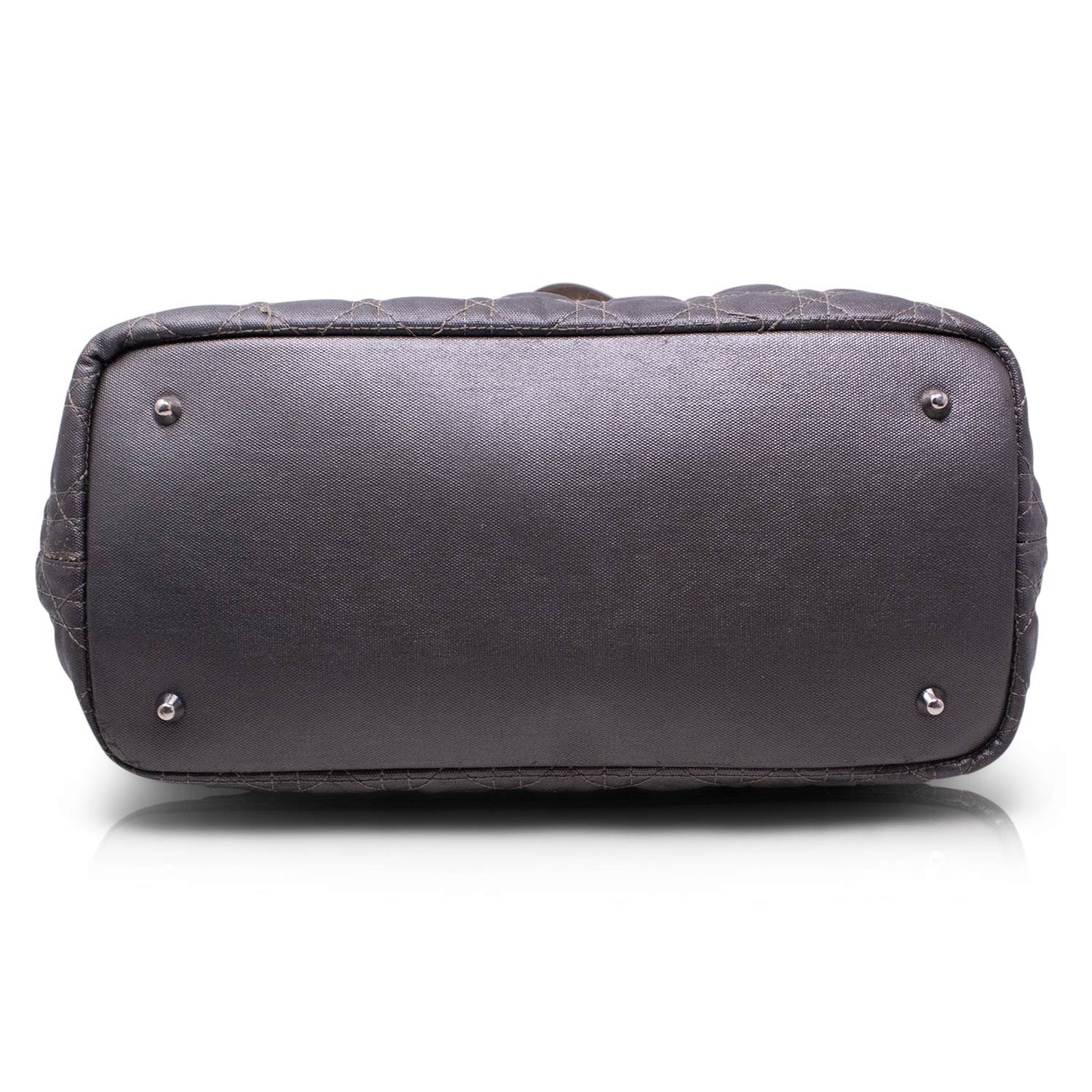 Dior Tote Panarea Tessuto Cannage Grigia