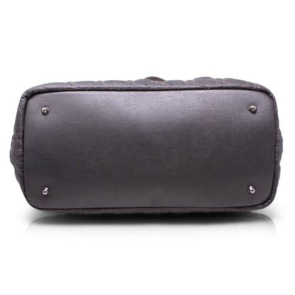 Dior Tote Panarea Tessuto Cannage Grigia