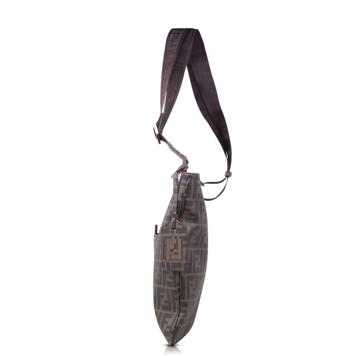 Fendi Messenger FF Zucca Spalmati Tobacco
