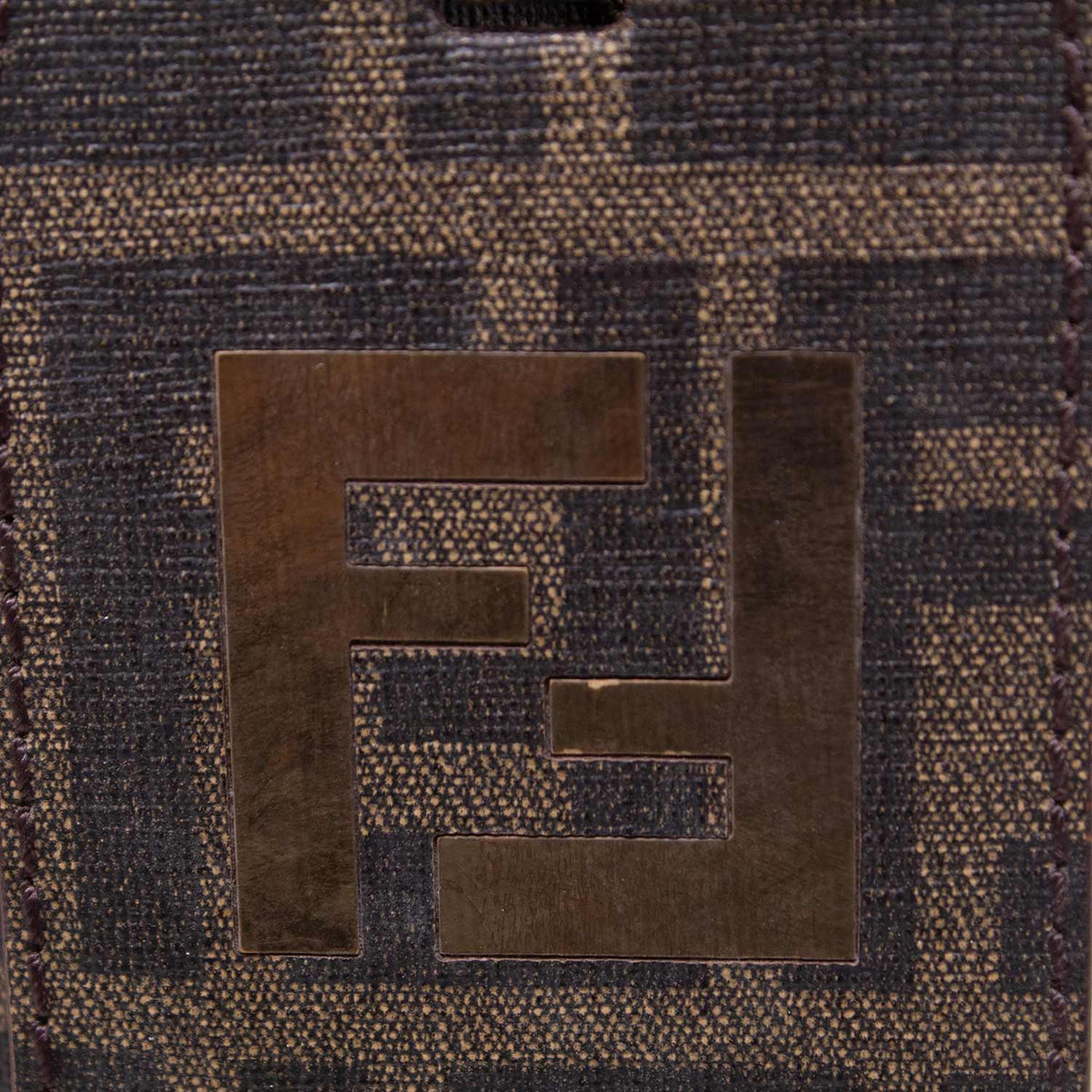 Fendi Messenger FF Zucca Spalmati Tobacco