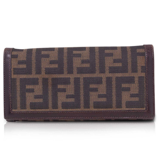 Fendi Portafoglio FF Continental Zucca