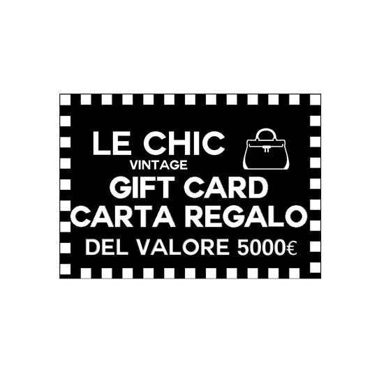 Le Chic Carta Regalo 5000€