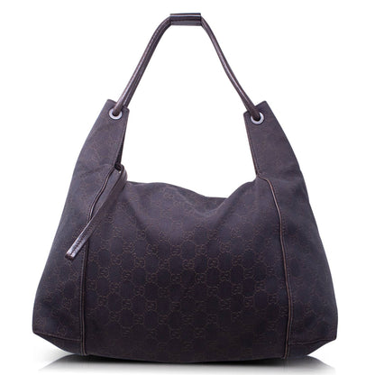 Gucci GG Hobo  canvas marrone