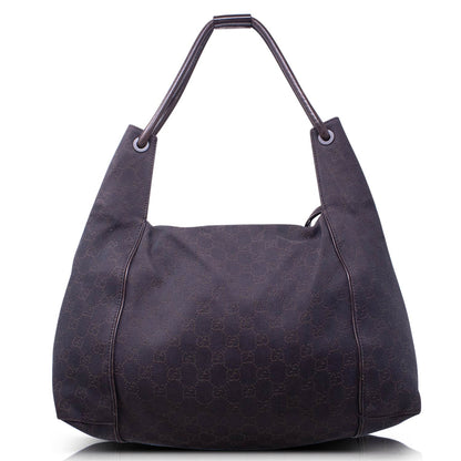 Gucci GG Hobo  canvas marrone