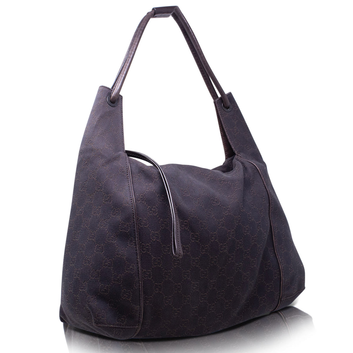 Gucci GG Hobo  canvas marrone