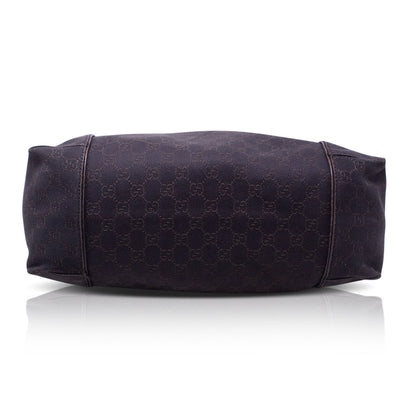 Gucci GG Hobo  canvas marrone